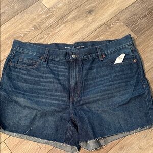Old Navy Women's Dark Blue Jean Shorts
